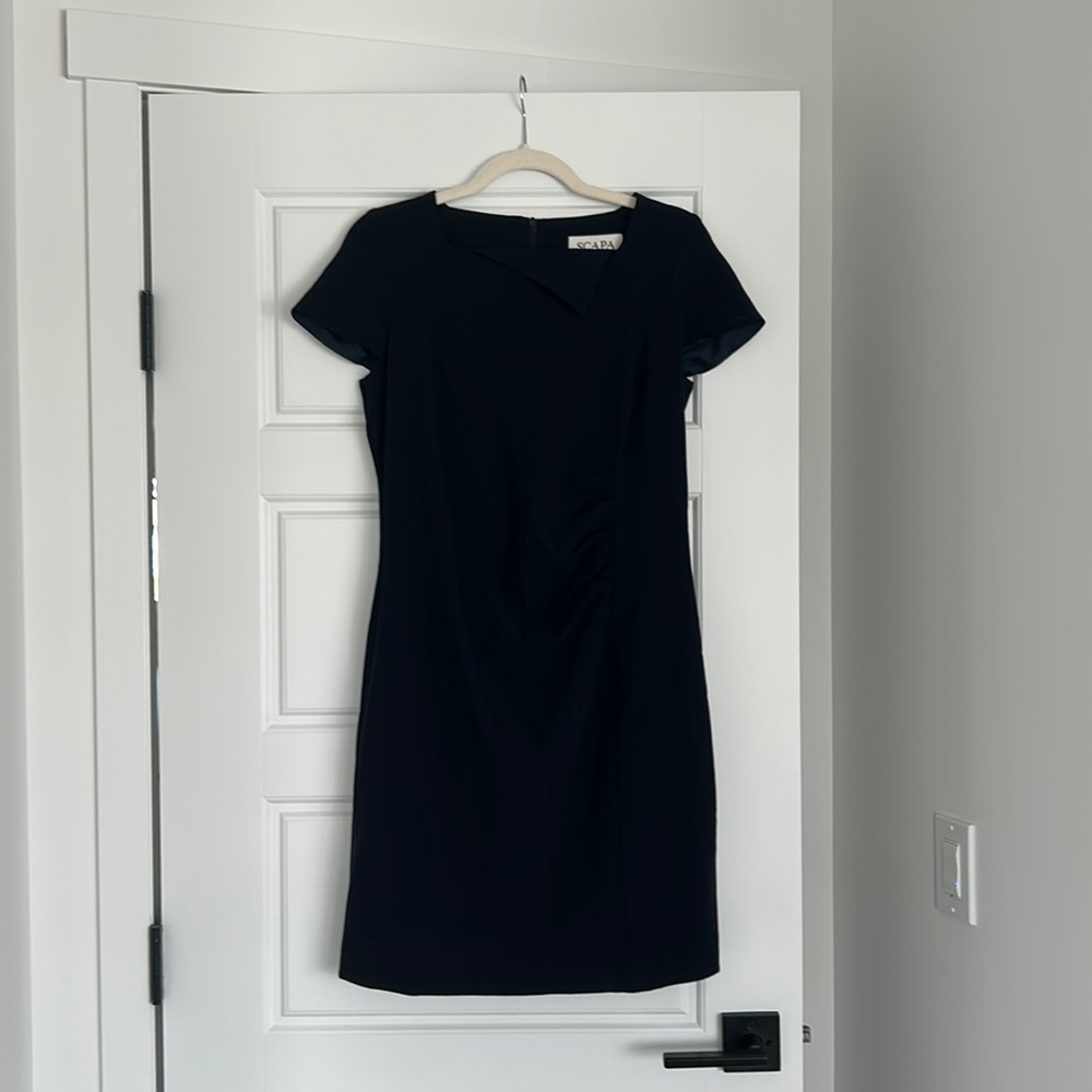 Scapa Navy Bodycon Dress